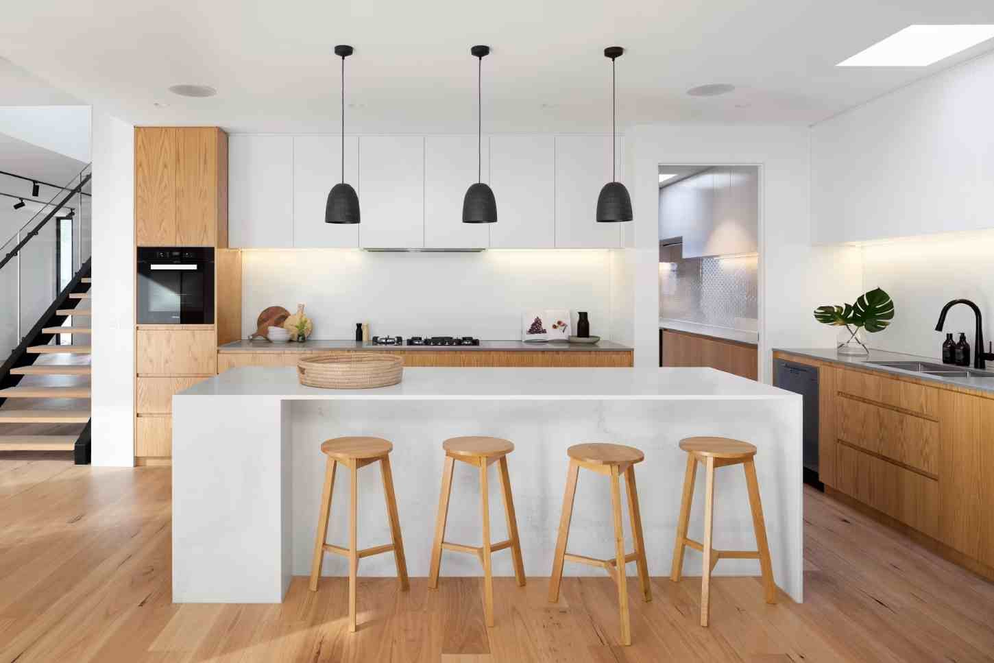 a modern kitchen design - kitchen renovation auckland