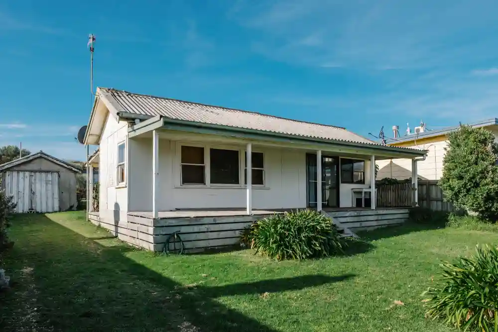 a house that needs recladding