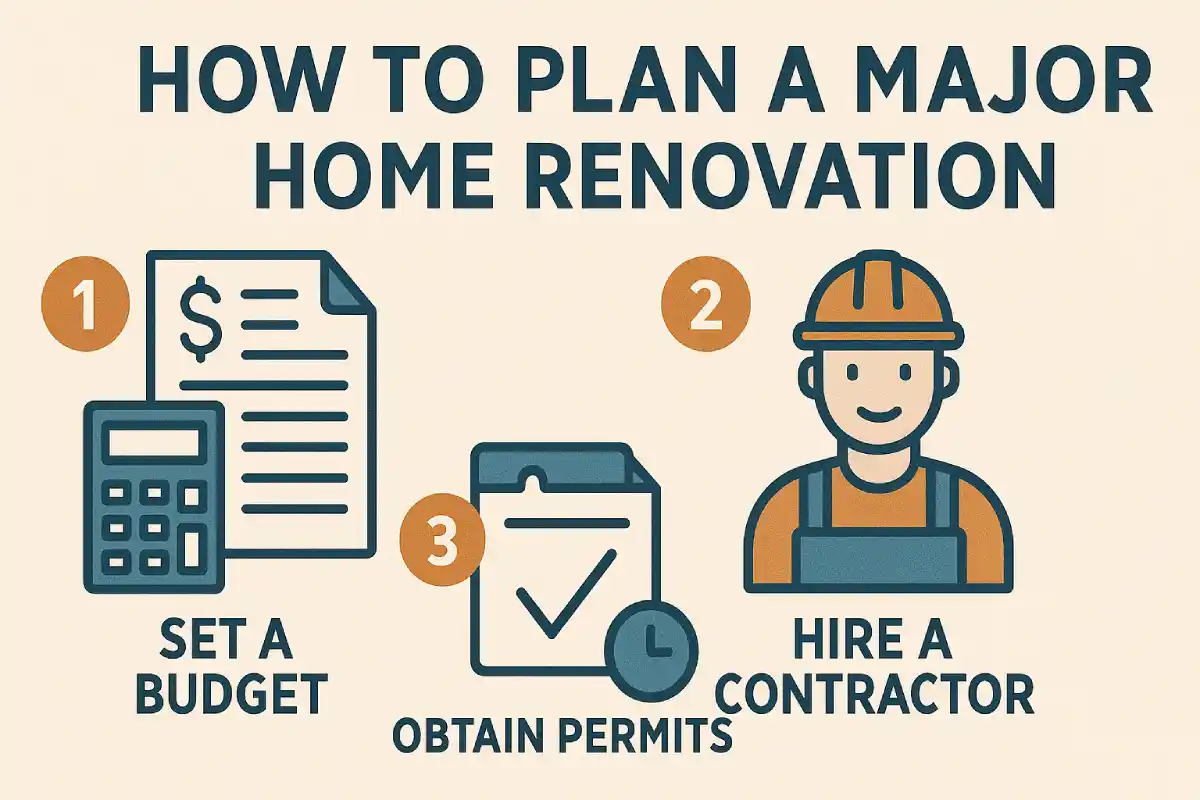 how to plan a major home renovation