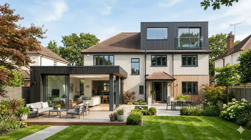 ground floor vs second storey house extension